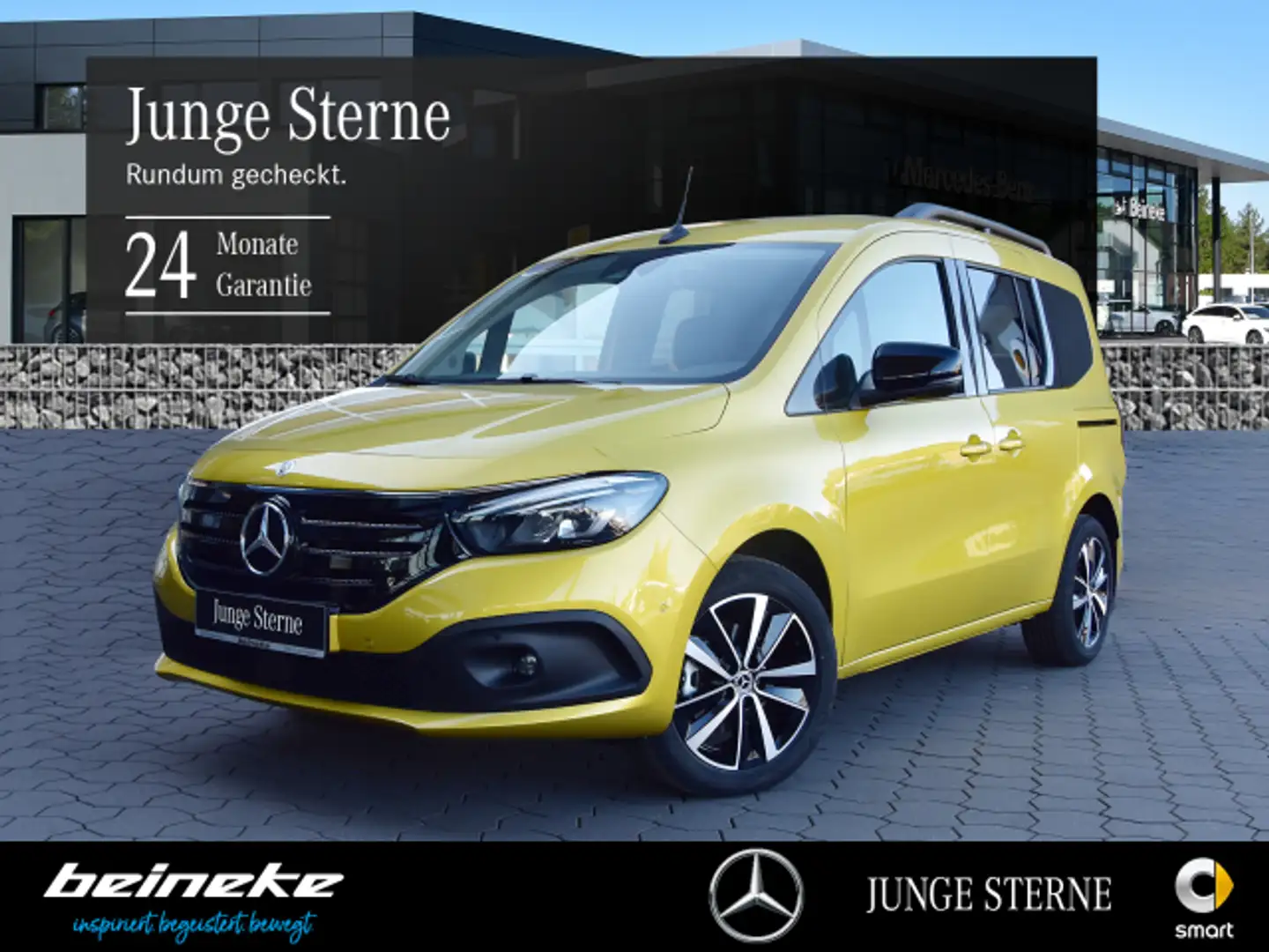 Mercedes-Benz EQT EQT 200 Premium Plus AHK LED Navi Parktronic KAM Geel - 1