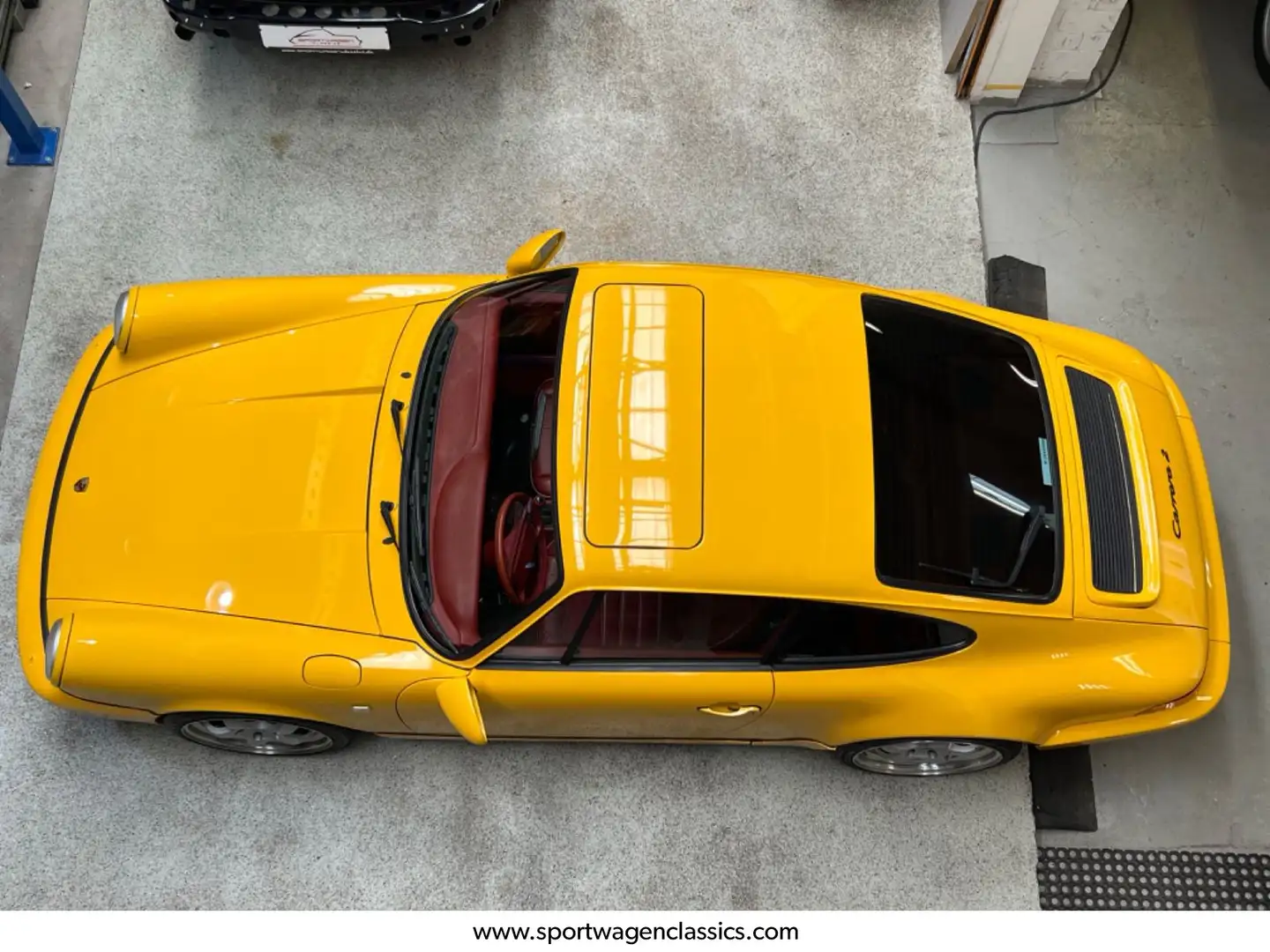 Porsche 964 911/964 C2 Coupe´ Klima/Japan-Import Gelb - 2