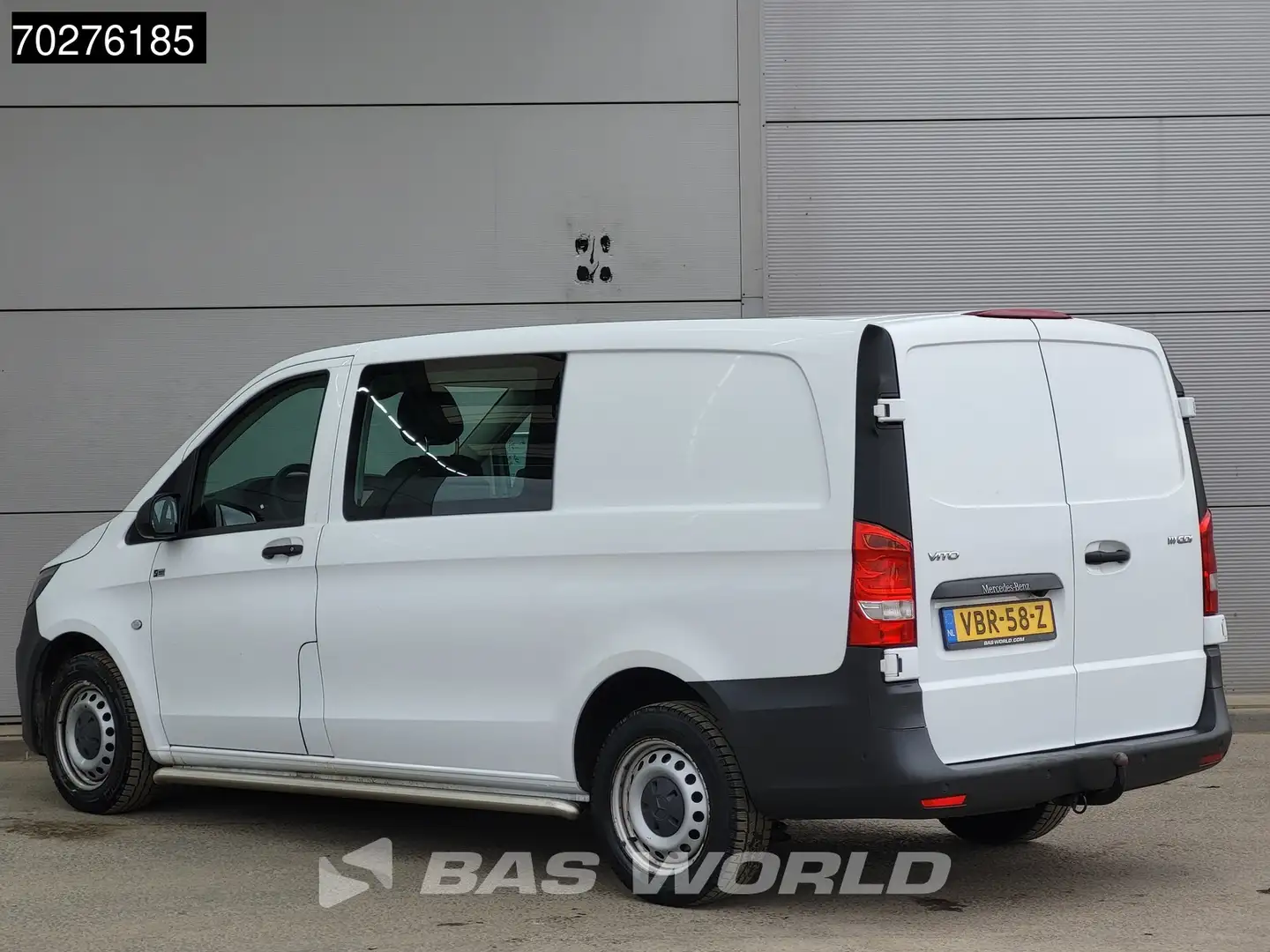 Mercedes-Benz Vito 111 Dubbel Cabine L2H1 Navi Trekhaak Airco Camera Wit - 2