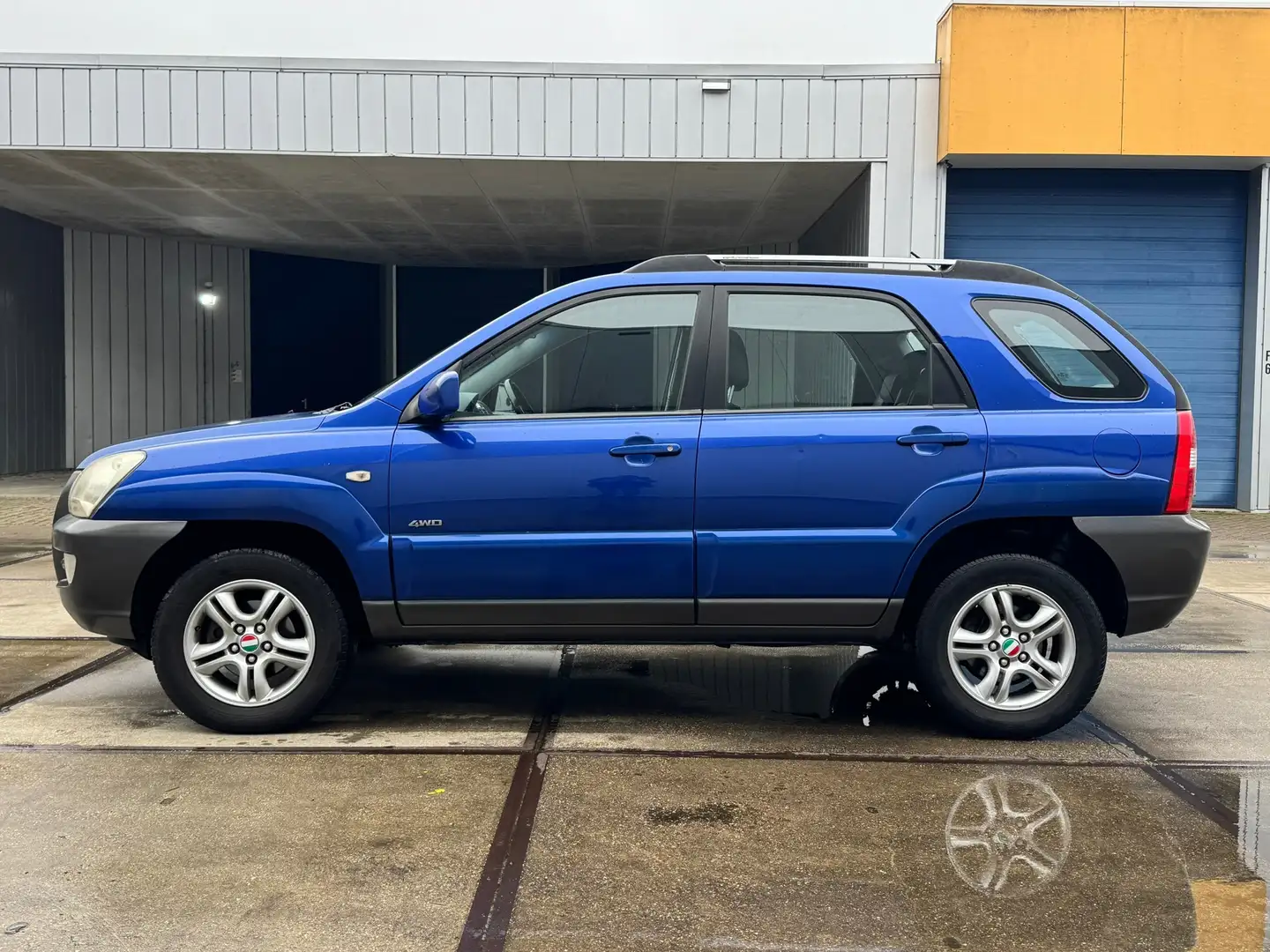 Kia Sportage 2.7 V6 Adventure 4WD Blauw - 2