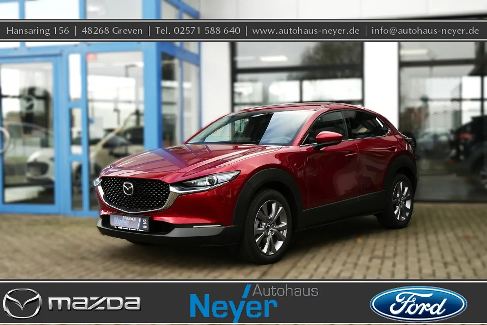 Mazda CX-30 2.5L e-SKYACTIV G 140ps Exclusive-Line Rot - 1