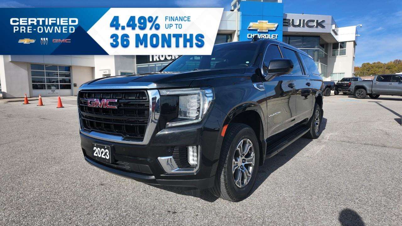 2023 GMC Yukon SLE 1-Owner // Yukon XL // Rare 9-Passenger Vehicle // 5.3L // Remote Start // Front & Rear Park Assist
