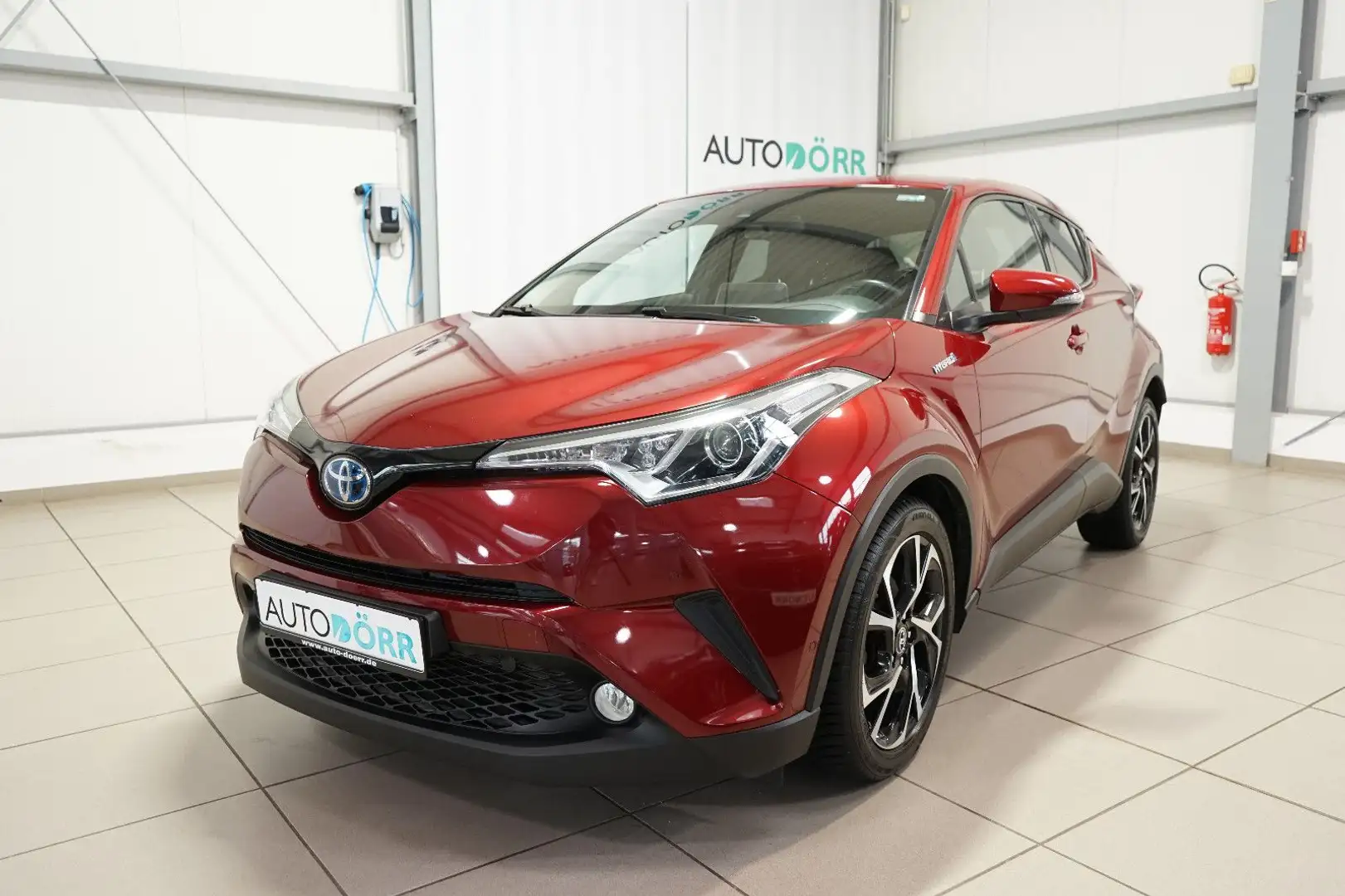 Toyota C-HR Hybrid Team D ACC+Kamera+Lenkradhz+Keyless Rouge - 1