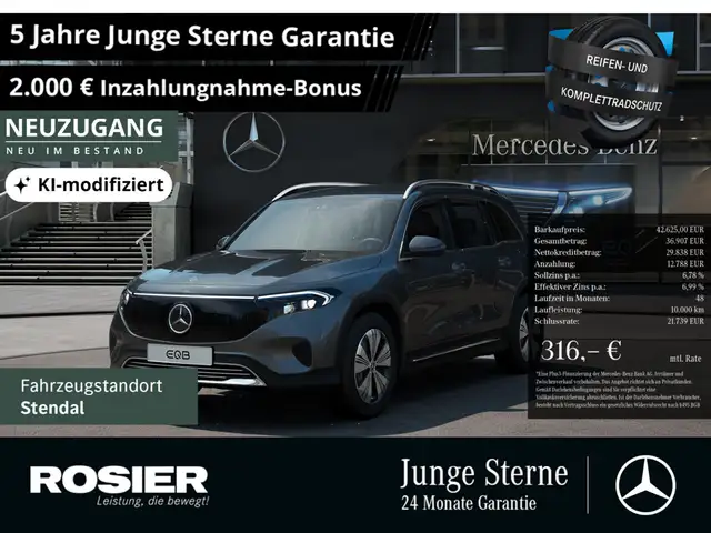 Mercedes-Benz EQB 4M Progressive Advanced AHK LED NAVI