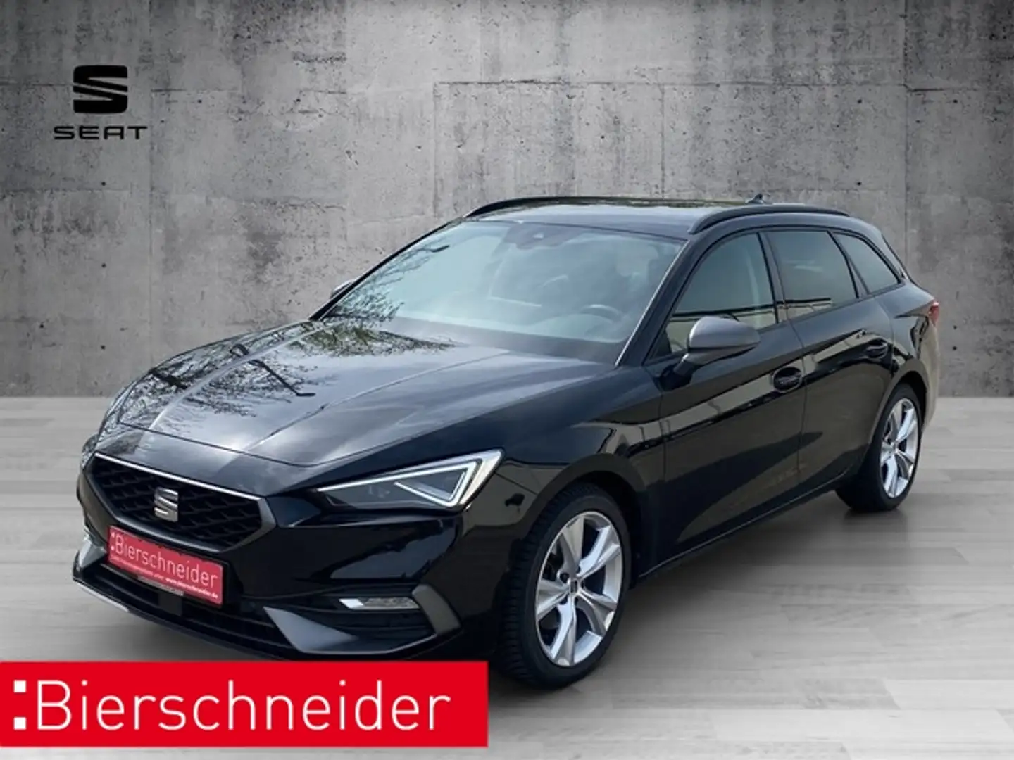 SEAT Leon Sportstourer 1.5 eTSI DSG FR ab 199,- 990,- MATRIX Schwarz - 1