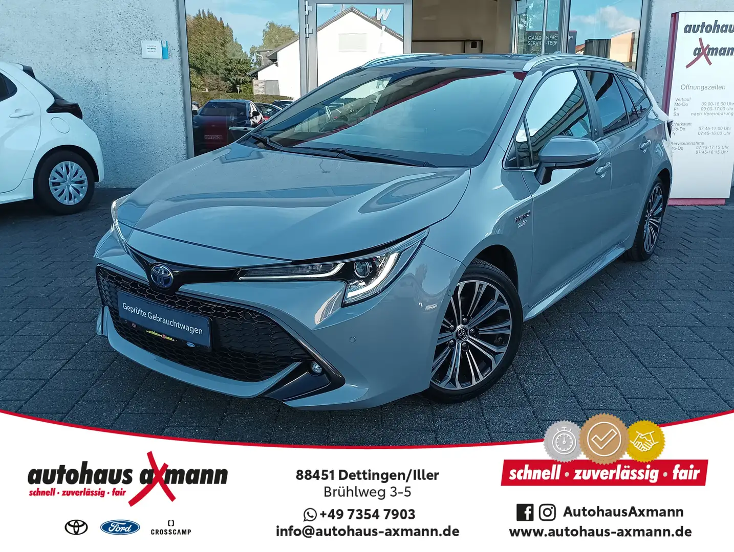 Toyota Corolla TS 2.0 * Team D * Technik-Paket * LED * Navi Grau - 1