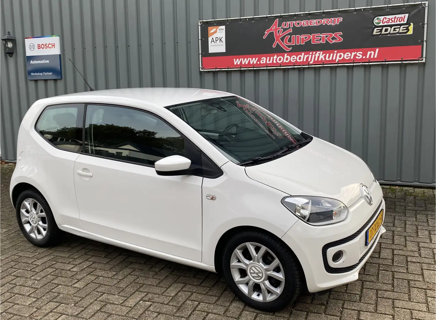 Volkswagen up! 1.0 move up! BlueMotion Airco.Navi.Lm.velgen.Cruis Wit - 1