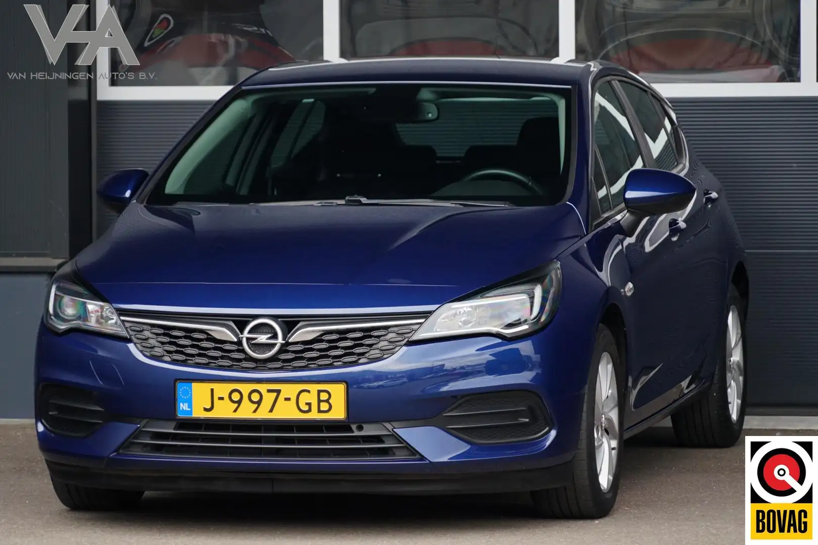 Opel Astra 1.2 Edition, NL, 1 eig. cruise, CarPlay, PDC, L.M. Bleu - 1