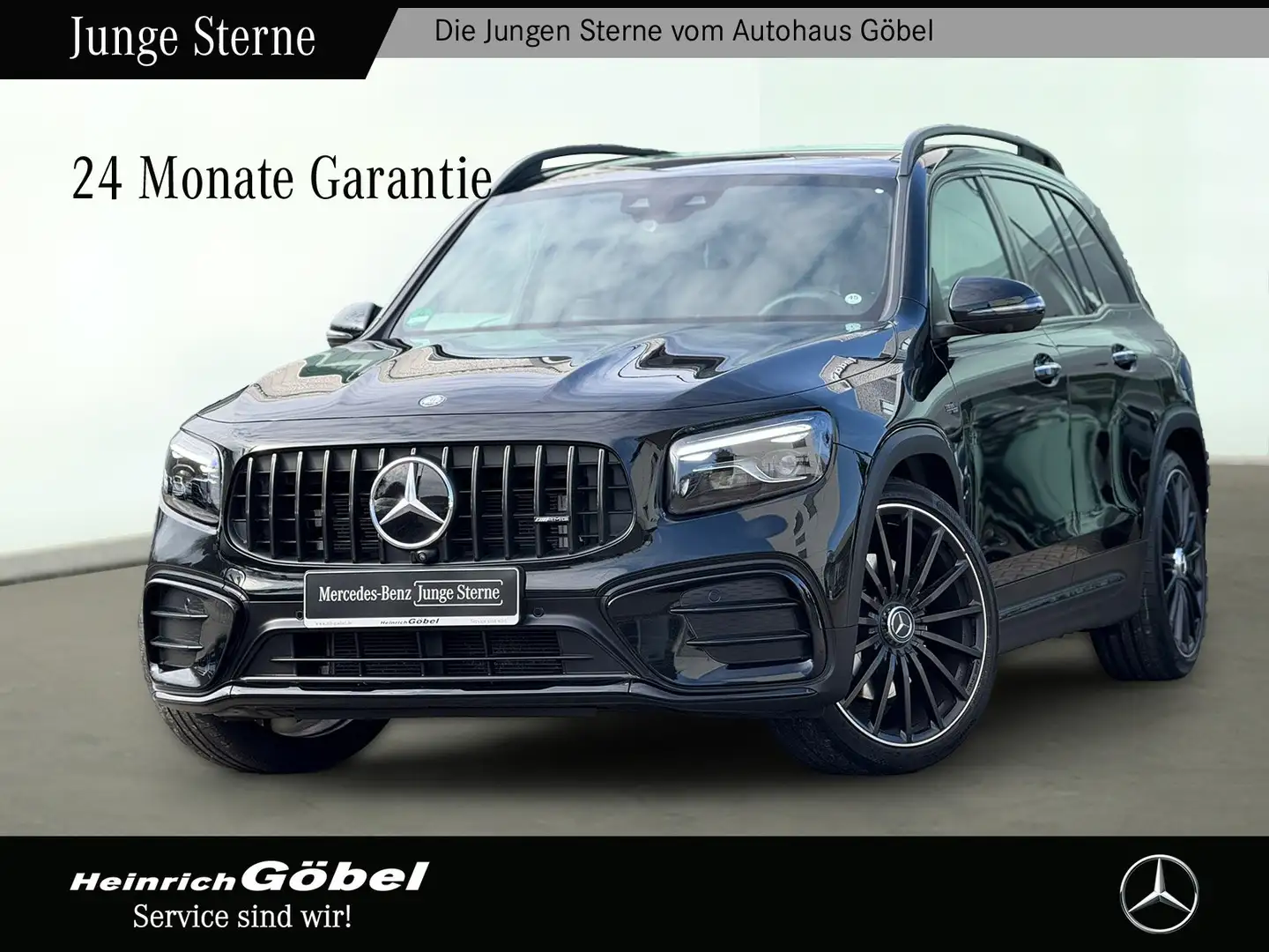 Mercedes-Benz GLB 35 AMG AMG GLB 35 4M PRE+ FAP SH BUR 7S WP PAN 360°K HU Zwart - 1