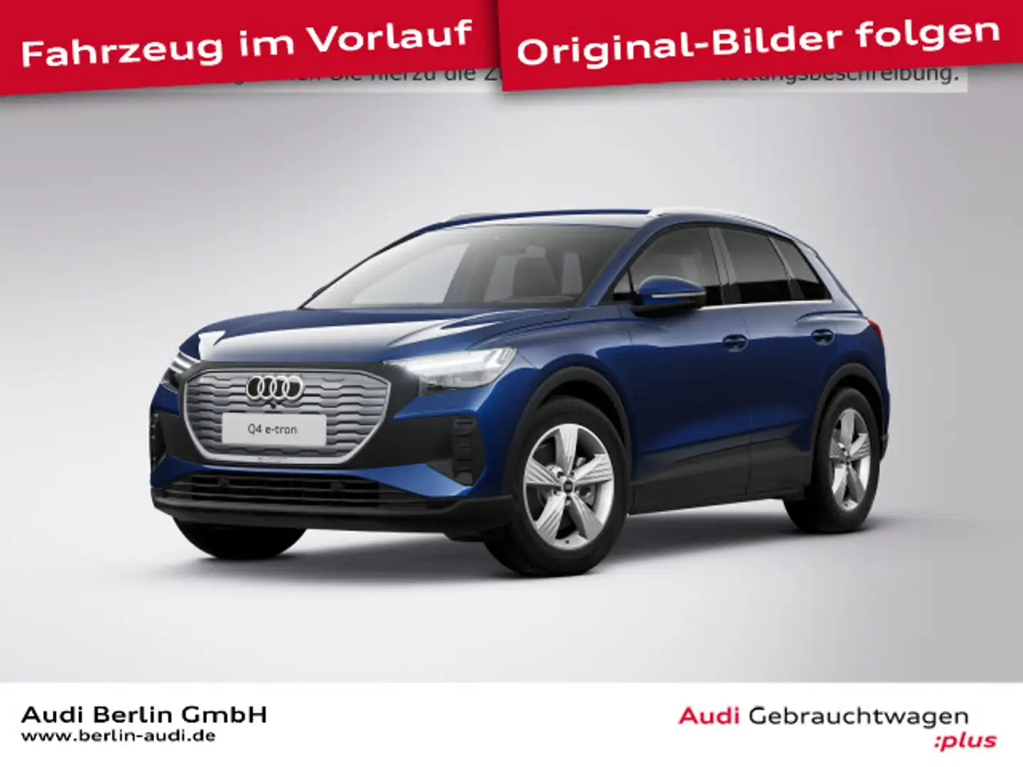 Audi Q4 e-tron 40 AHK MATRIX NAVI HUD VIRTUAL Blau - 1