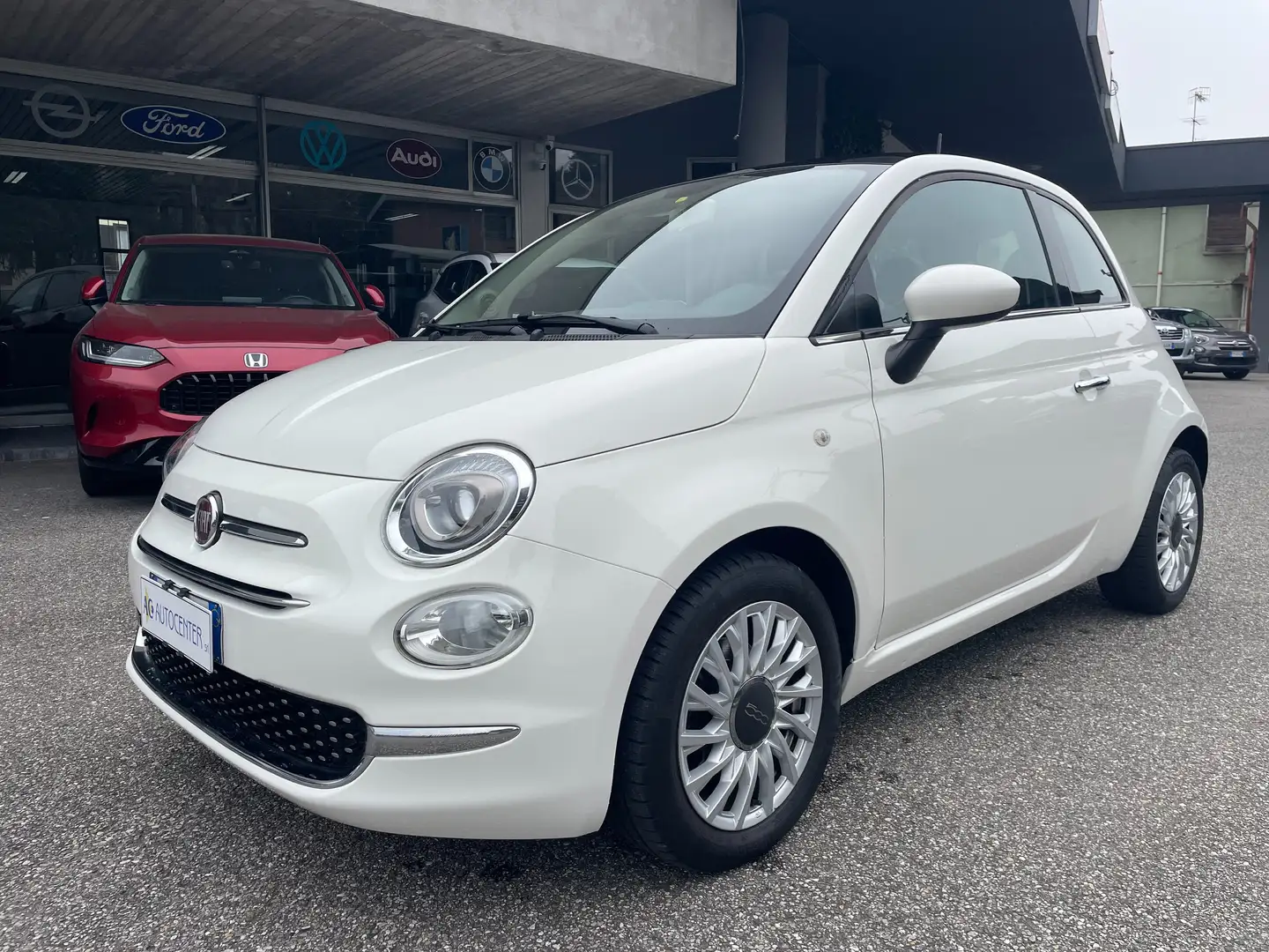 Fiat 500 500 1.2 Lounge 69cv Blanc - 1