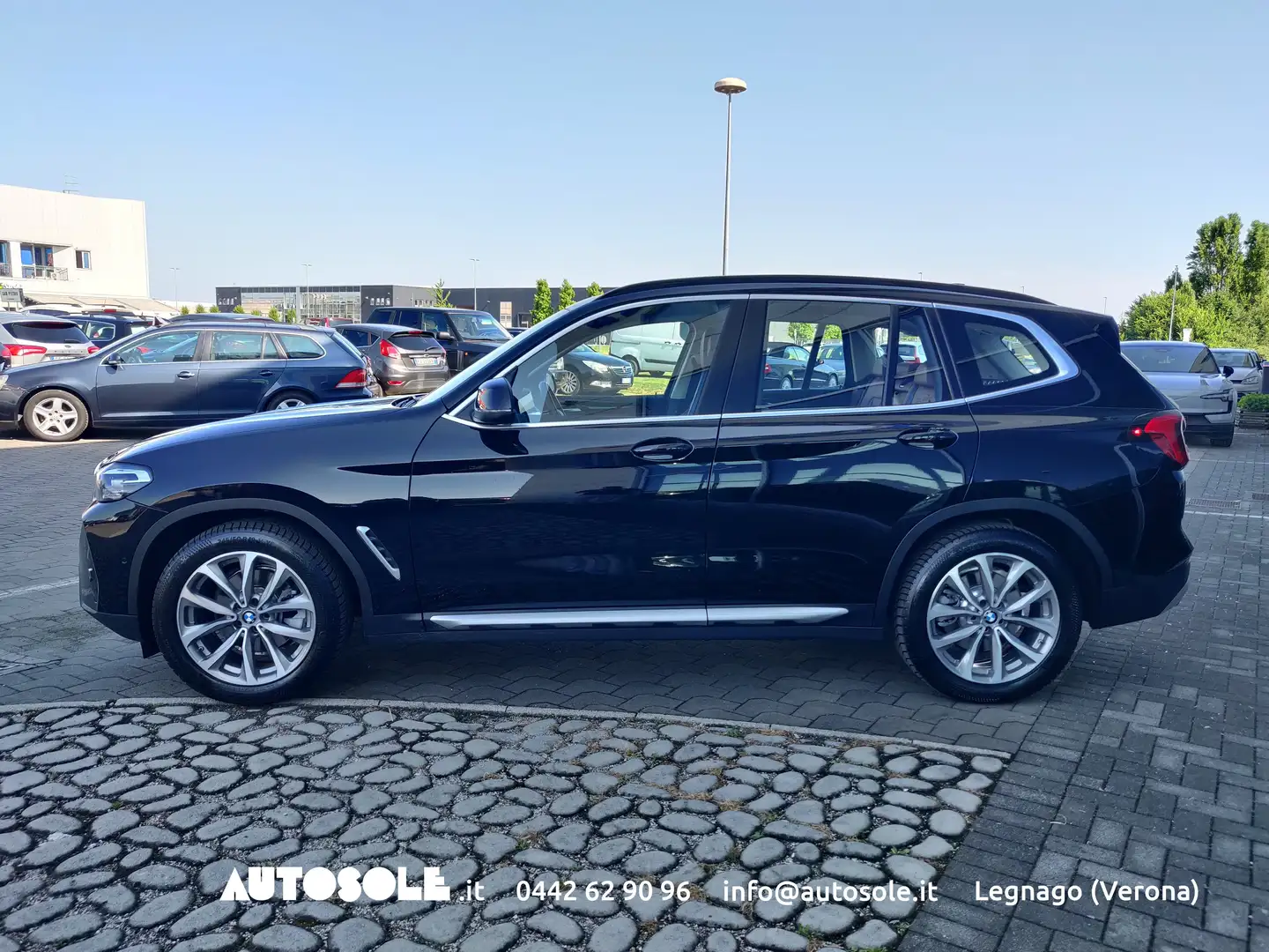 BMW X3 Xdrive 20D MH48V Automatica Nero - 2