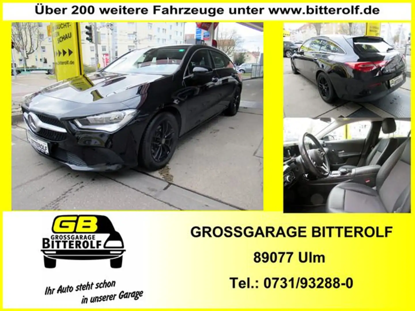 Mercedes-Benz CLA 200 Automatik Navi/SHZ/RFK/Parkassist Schwarz - 1