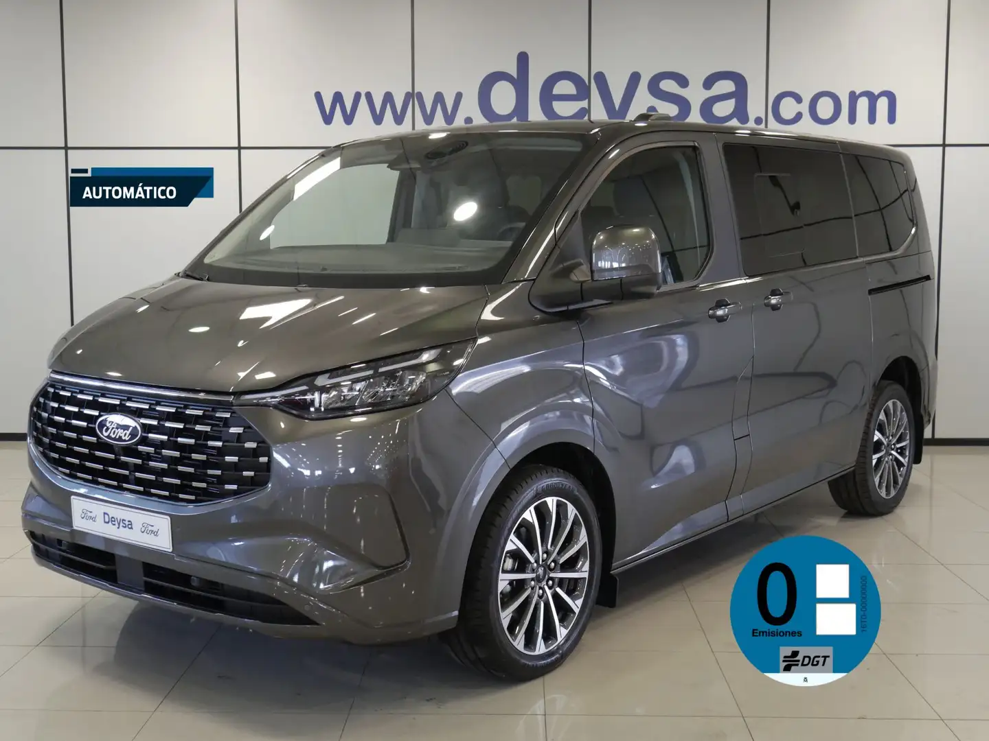 Ford Tourneo Custom 2.5 Duratec PHEV 171 L1 Titanium X eCVT Gris - 1