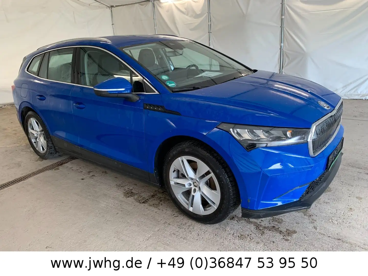 Skoda Enyaq 80 Loft ACC+/LEDER/19"/LED Azul - 2