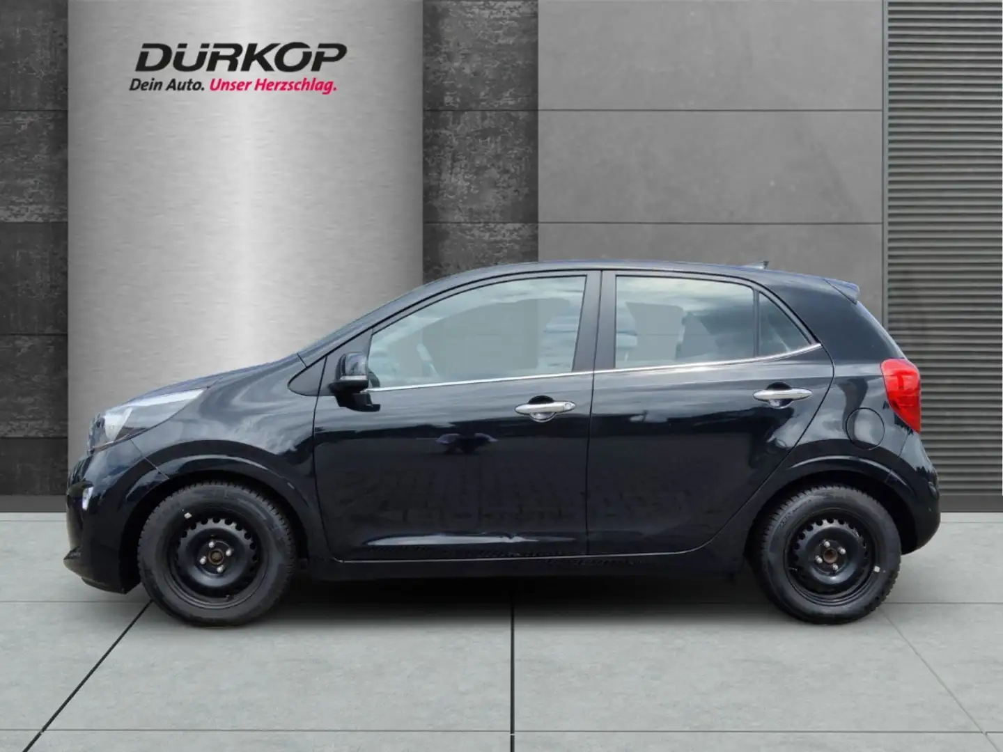 Kia Picanto 1.2 AT Spirit,Klimaaut., R-Kamera,Navi,SHZ,LHZ Schwarz - 2