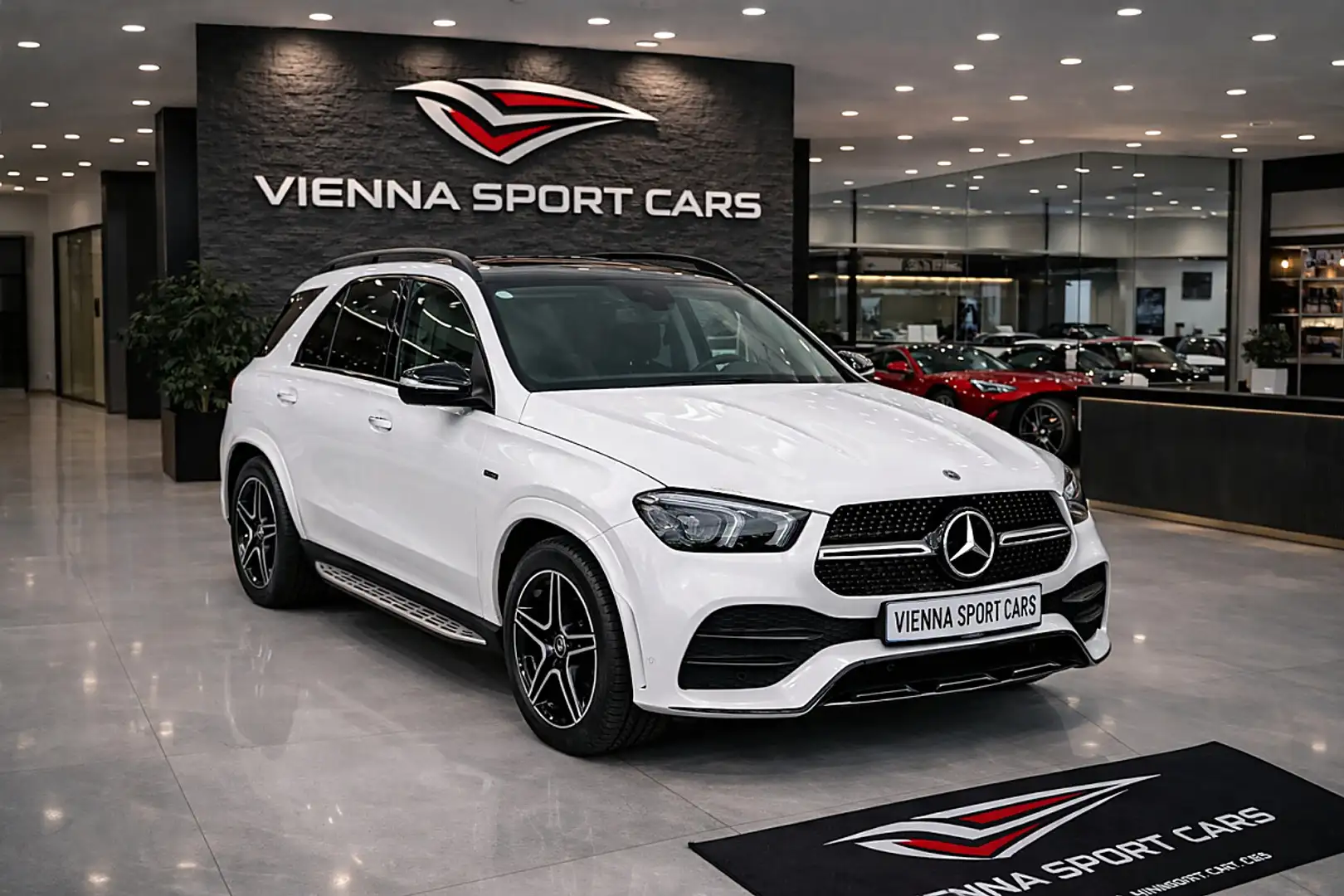 Mercedes-Benz GLE 350 de 4Matic Aut.*AMG-Paket*Night-Paket* Weiß - 1