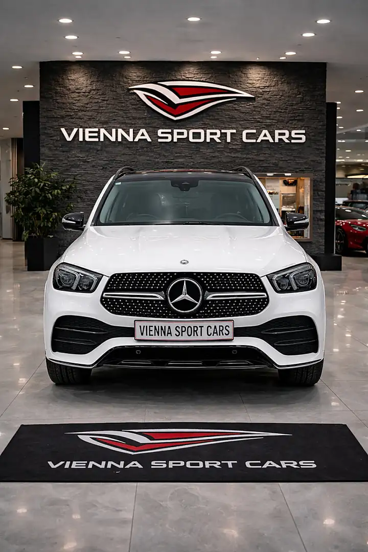 Mercedes-Benz GLE 350 de 4Matic Aut.*AMG-Paket*Night-Paket* Weiß - 2