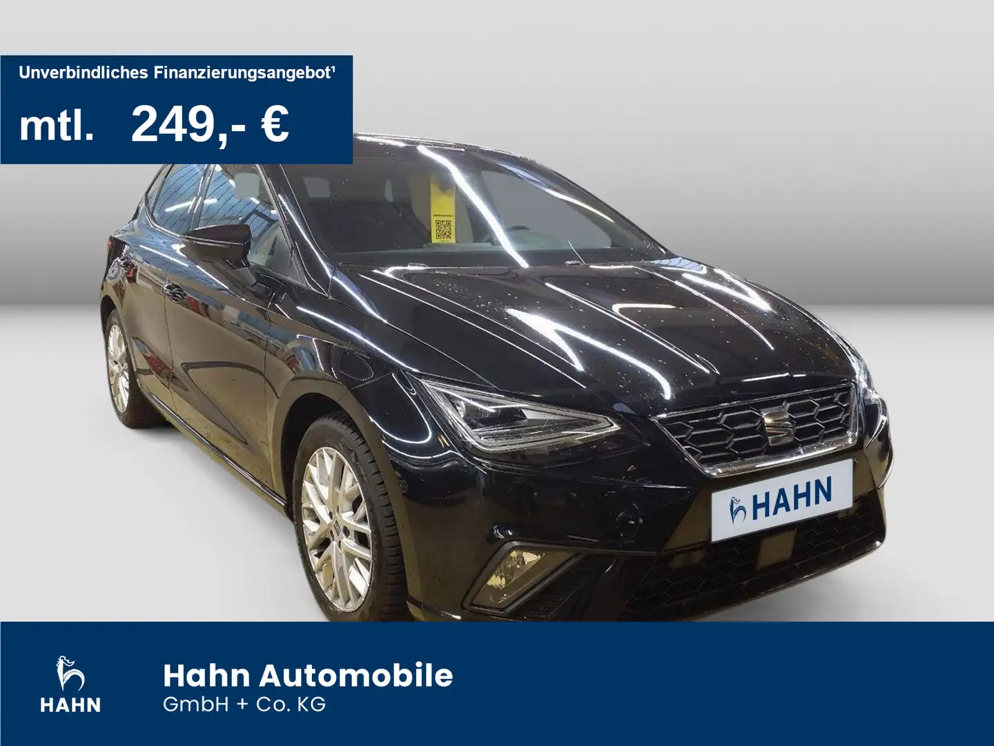 SEAT Ibiza 1.0TSI DSG FR ACC Cam LED Navi Sitzheizung Schwarz - 1