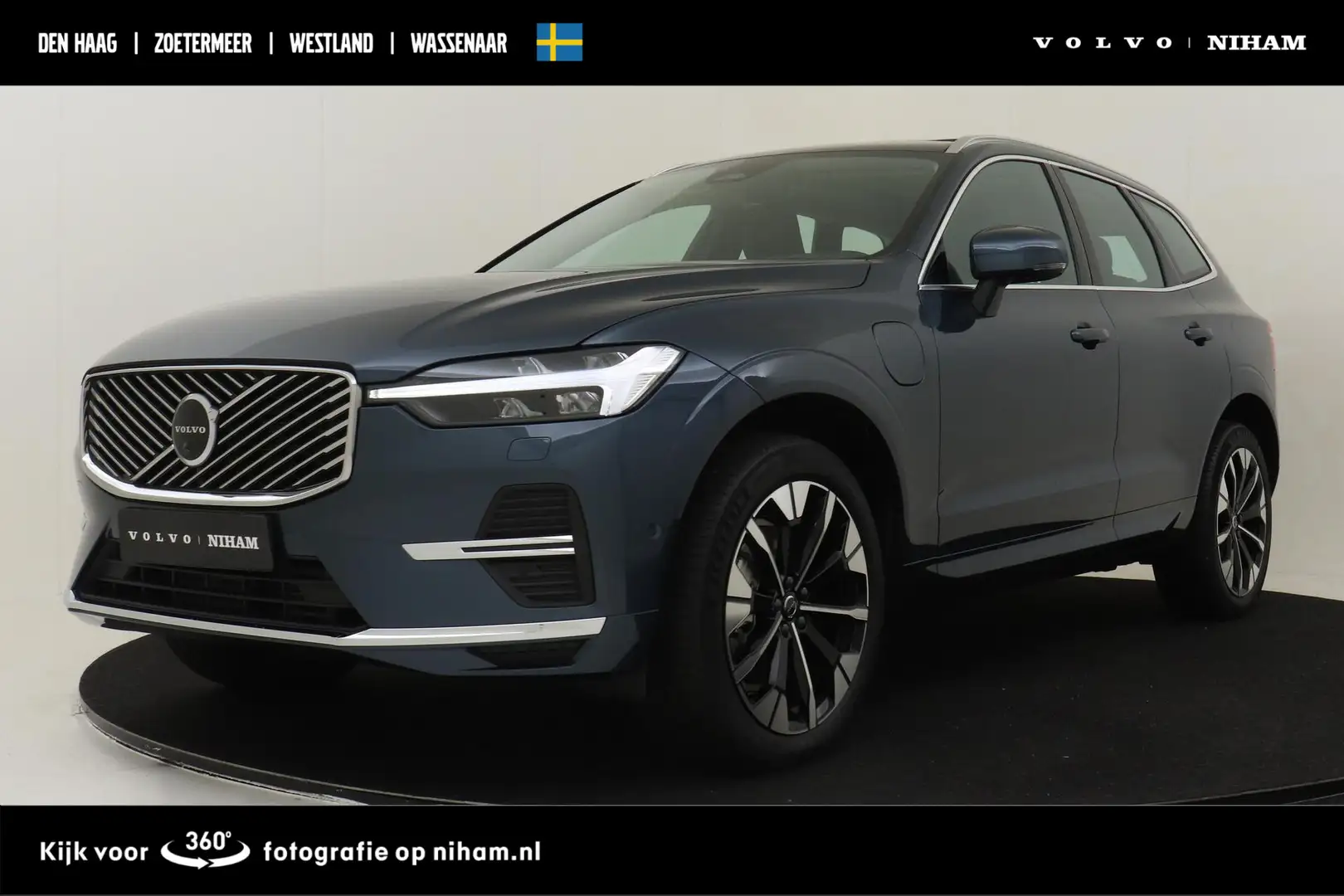 Volvo XC60 II T6 PLUG-IN HYBRID AWD ULTRA BRIGHT *NIEUW!* -PA Blauw - 1