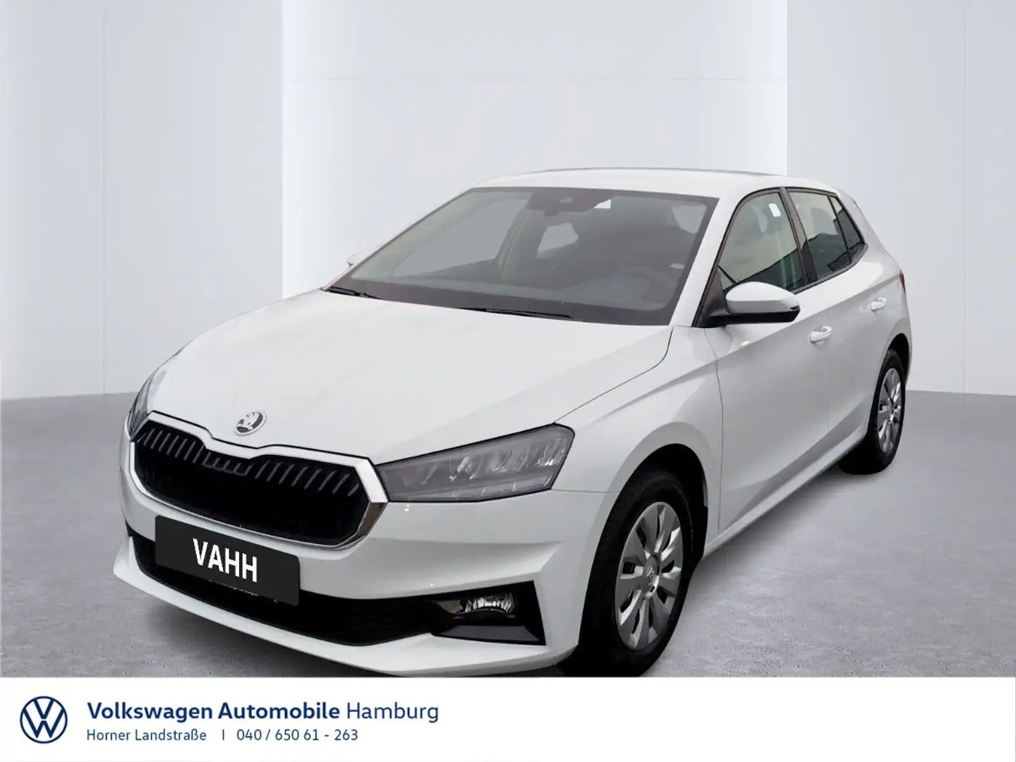 Skoda Fabia Essence 1.0 TSI Sitzheizung Einparkhilfe Weiß - 1