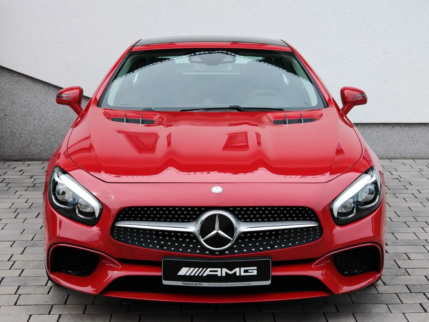 Mercedes-Benz SL 500 DESIGNO FEUEROPAL | AMG PAKET | 52 TKM Rouge - 1
