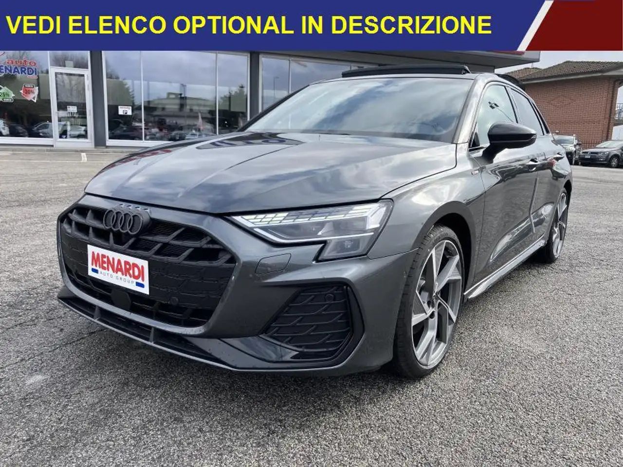 Audi A3 SPB 35 TDI S Tronic S line edition S-LINE PLUS+TETTO KM0 2