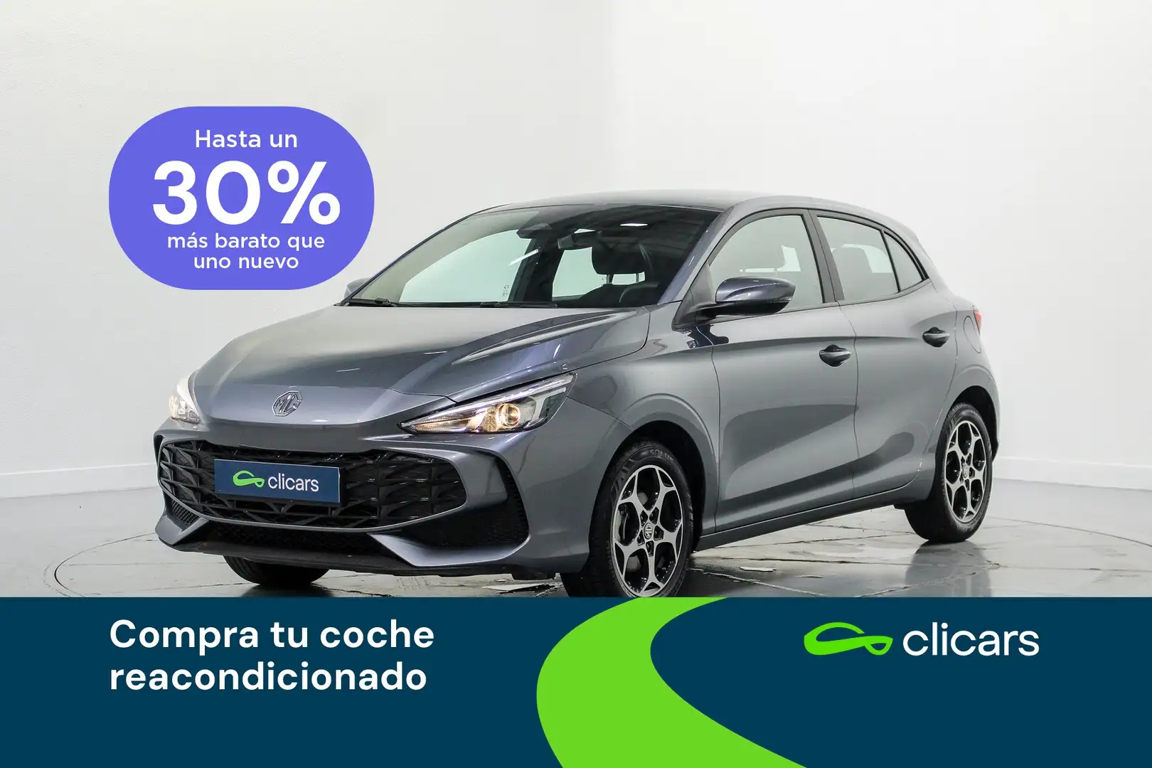 MG MG3 3 1.5 Hybrid+ Comfort 143kW Gris - 1
