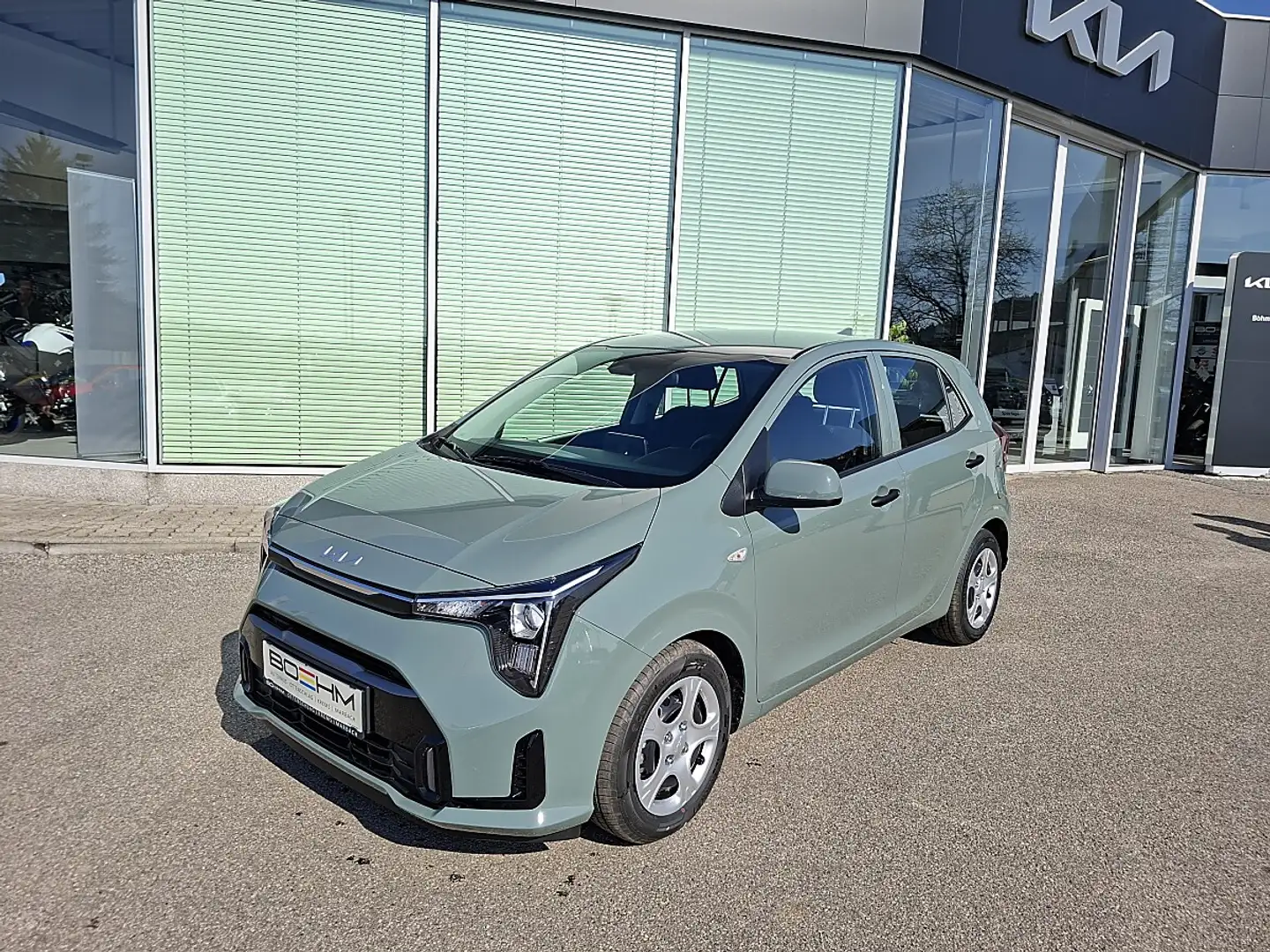 Kia Picanto 1,0 GDI Titan 4 Stz. Grün - 1