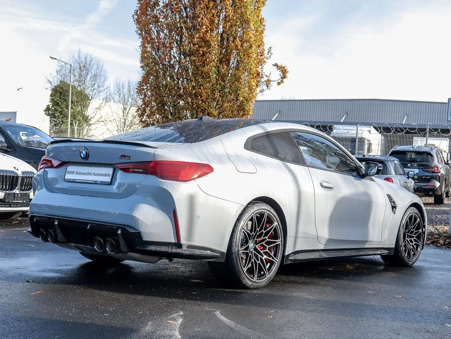 BMW M4 Competition Coupé M xDrive M Sport HUD ACC Grau - 2