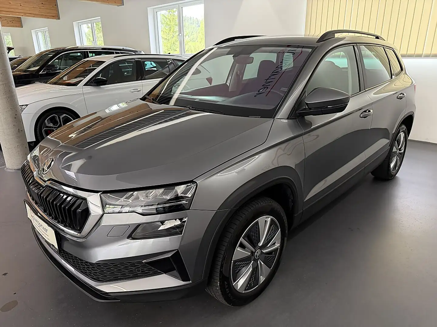 Skoda Karoq 2,0TDI DSG *LED*NAVI*ACC*AHK*Sitzheizung Vo/Hi*... Grau - 2