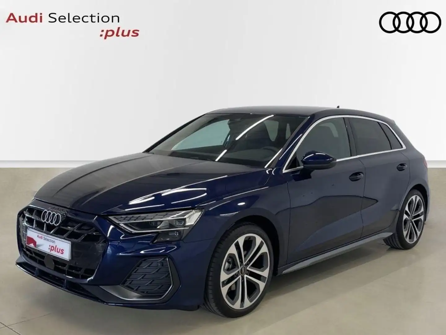 Audi A3 Sportback 35 TFSI Black line edition S tronic Bleu - 1