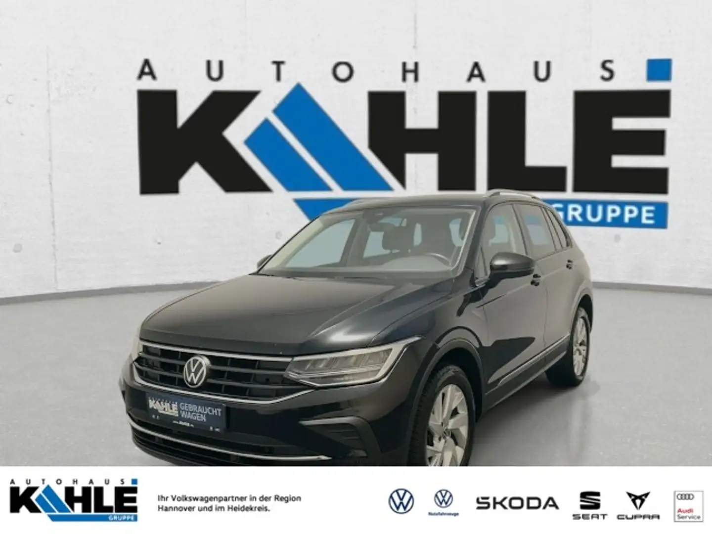 Volkswagen Tiguan 2.0 TDI 4Motion DSG Life Klima Navi Einparkhilfe Schwarz - 1