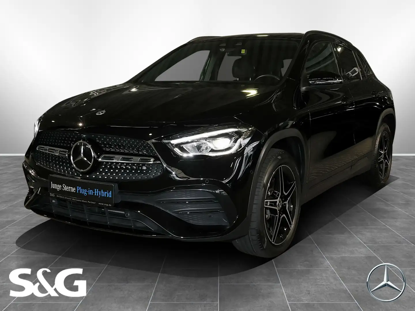 Mercedes-Benz GLA 250 e AMG DISTRONIC+360°+MBUX+NIGHT PAKET+19 Noir - 1