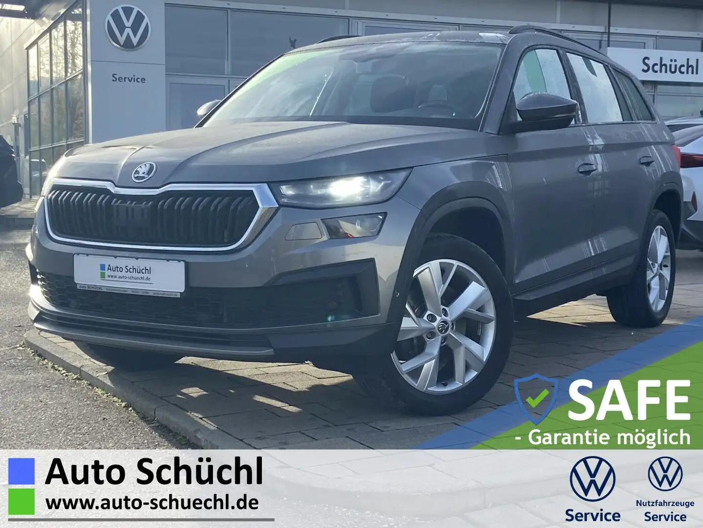 Skoda Kodiaq 2.0 TDI DSG 4x4 TOUR 19"+NAVI-COLUMBUS+ST Grau - 1