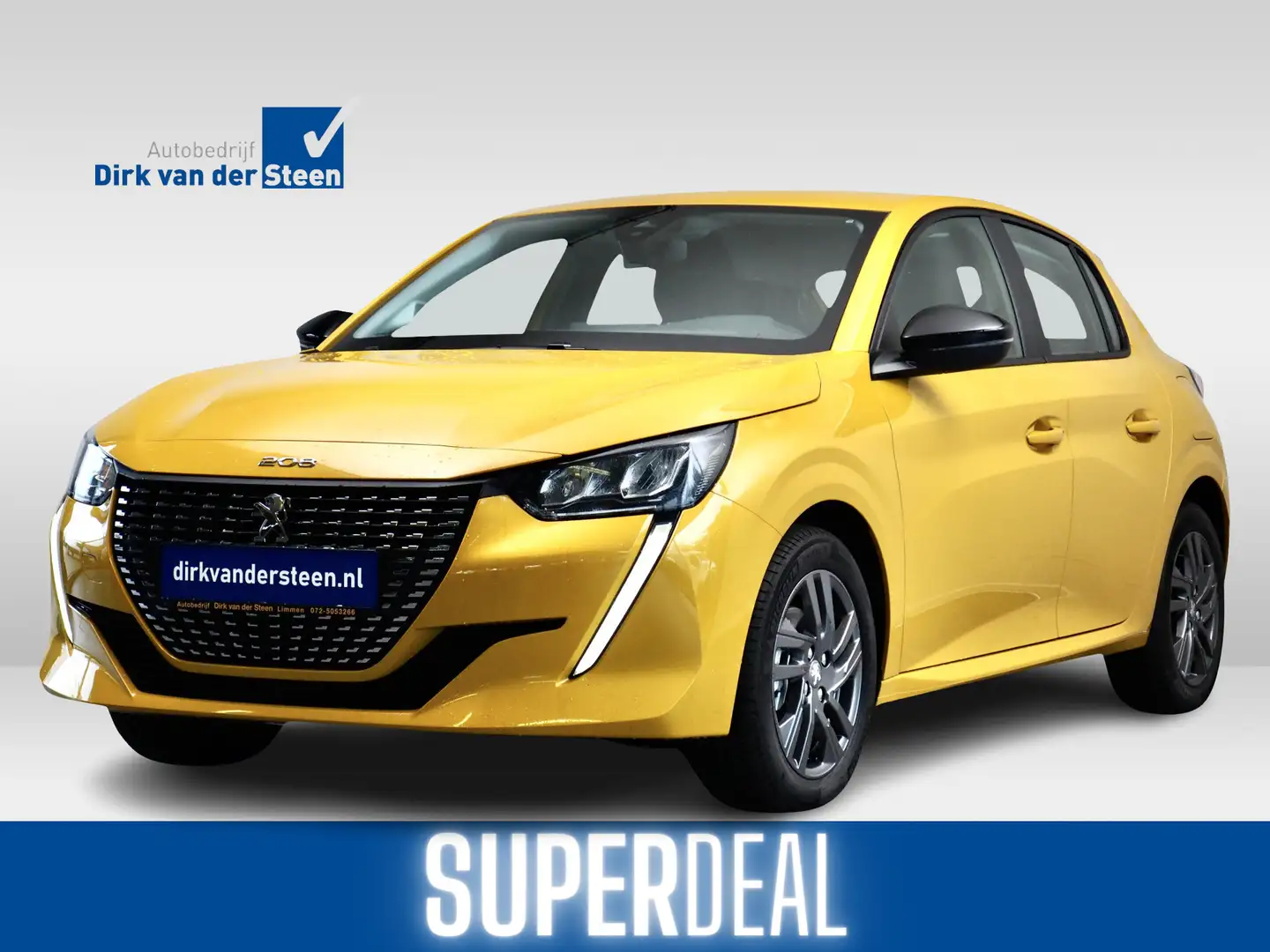 Peugeot 208 1.2 PureTech Active Pack | Apple CarPlay/ Android Amarillo - 1