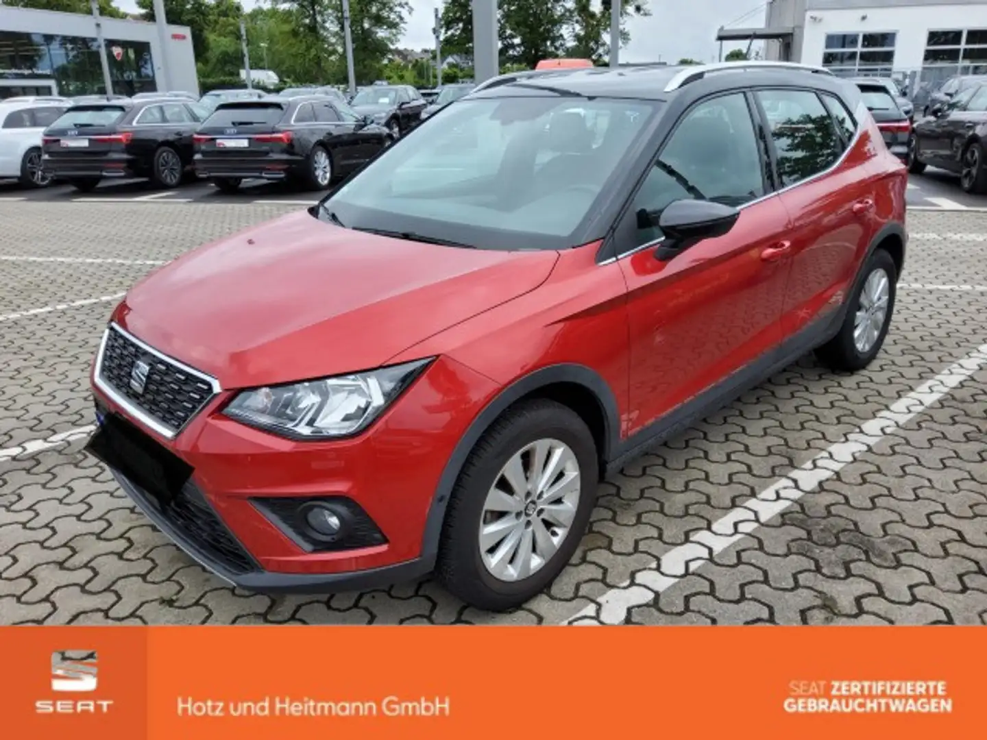 SEAT Arona 1.0 TSI Xcellence Einparkhi/Tempo/Multilen Rot - 1