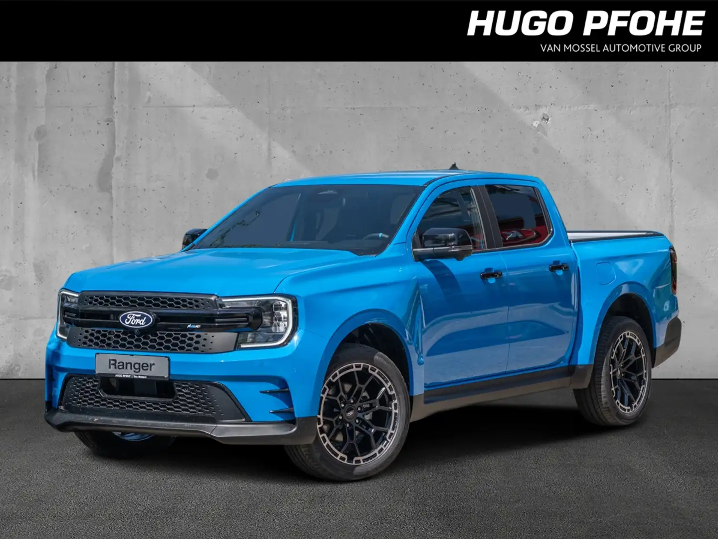 Ford Ranger MS-RT 3.0 EcoBlue 177kW DoKa e-4WD At Pick-Up. 4-t Azul - 1