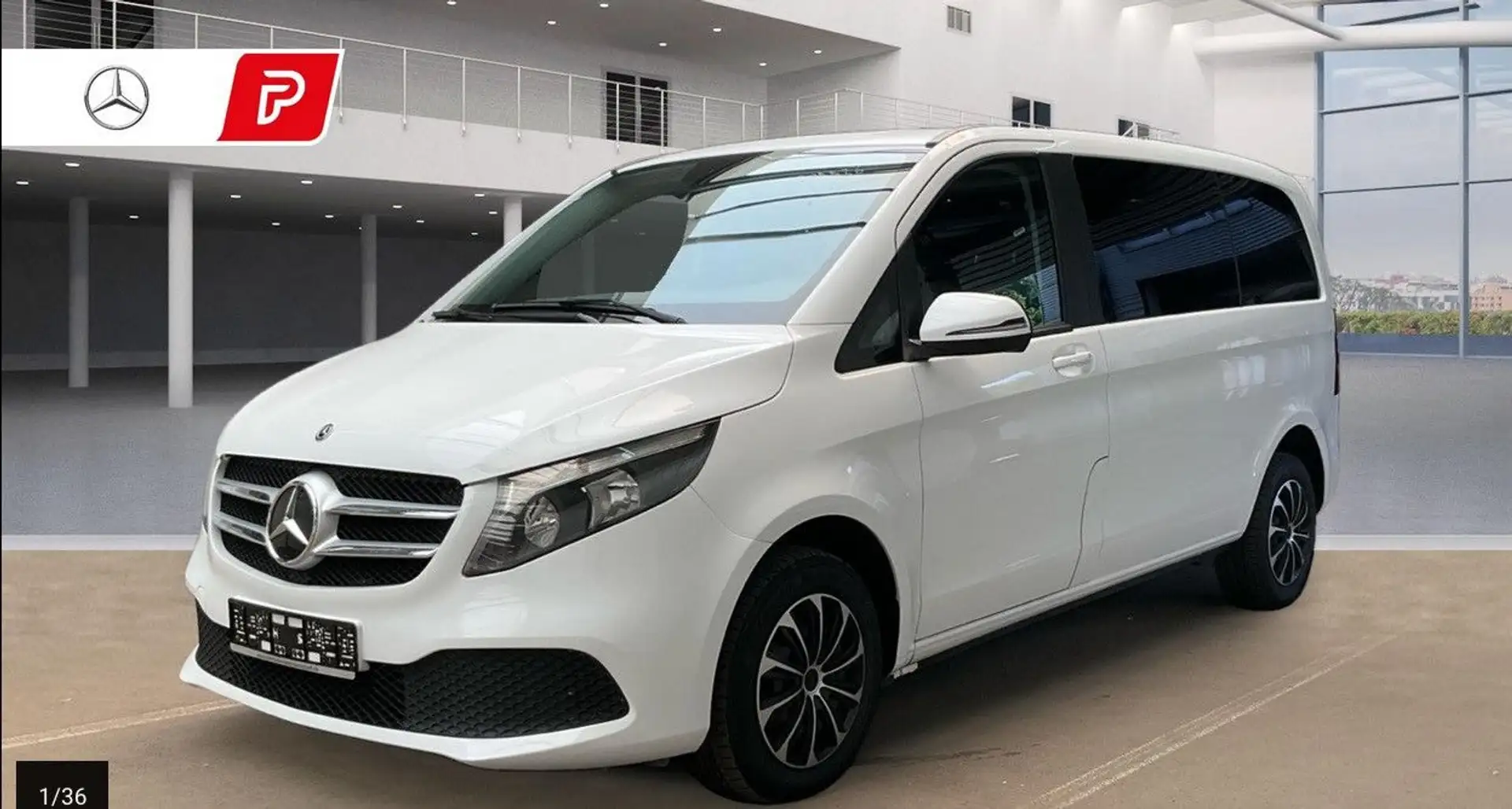 Mercedes-Benz V 220 RISE Navi Rückfahrkamera Ambiente Privacy Blanco - 1
