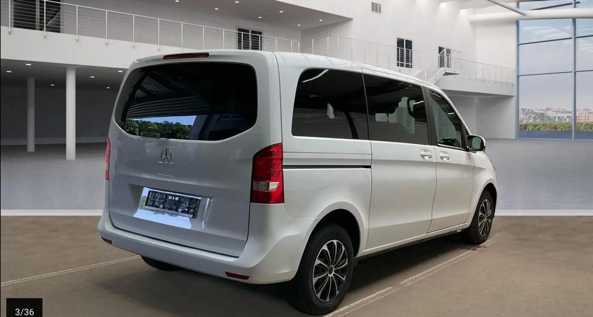 Mercedes-Benz V 220 RISE Navi Rückfahrkamera Ambiente Privacy Blanco - 2