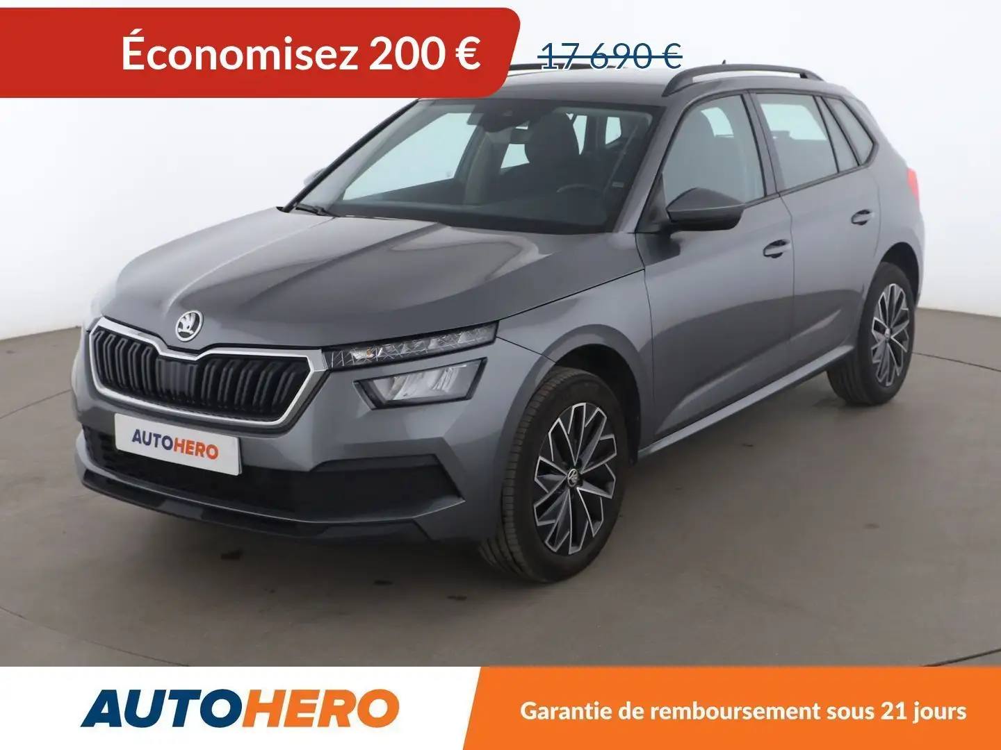 Skoda Kamiq 1.0 TSI Ambition Gris - 1