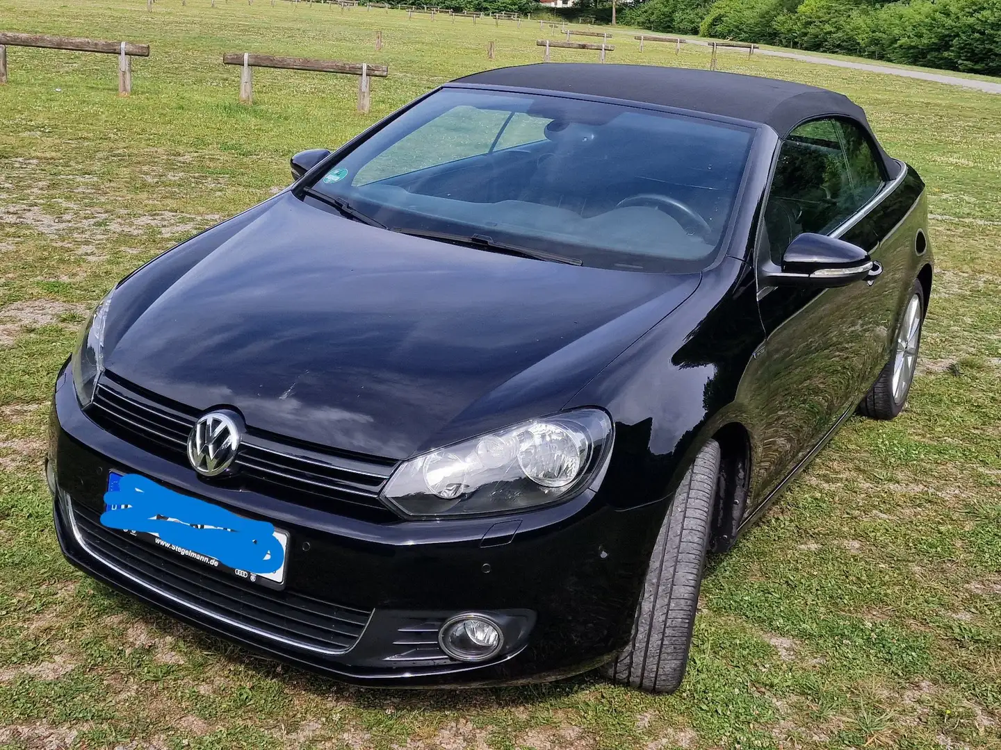 Volkswagen Golf Cabriolet Golf VI Cabrio Cabrio 1.2 TSI Lounge Negro - 1