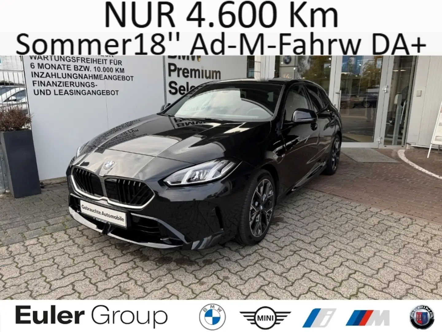 BMW 120 i M-Sport Sommer18'' Ad-M-Fahrw DA+ AG ParkAss App Schwarz - 1