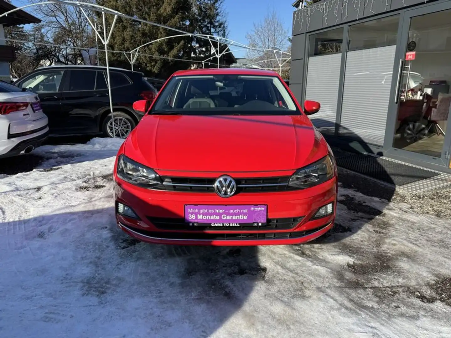 Volkswagen Polo 1,0 Highline TSI Rot - 2