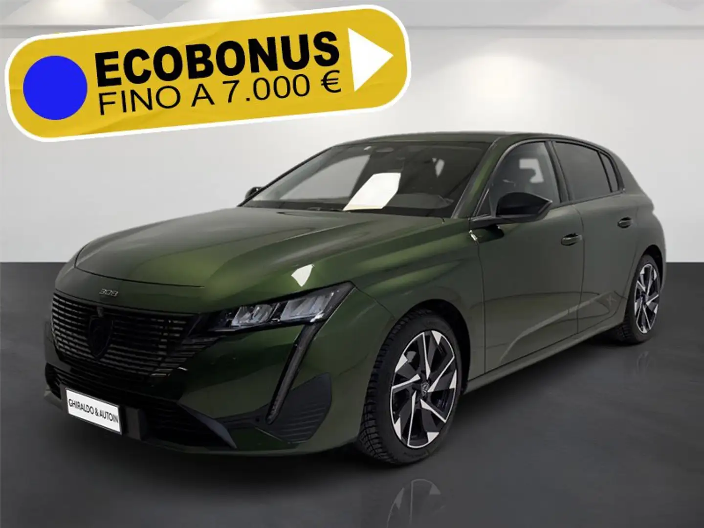 Peugeot 308 III 2021 1.2 puretech t Allure Pack s&s 130cv eat8 Vert - 1