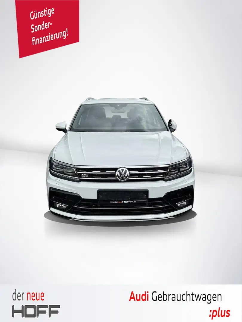 Volkswagen Tiguan 2.0 TSI BMT Highline 4Motion R-Line HeadUp AHK ACC Weiß - 1