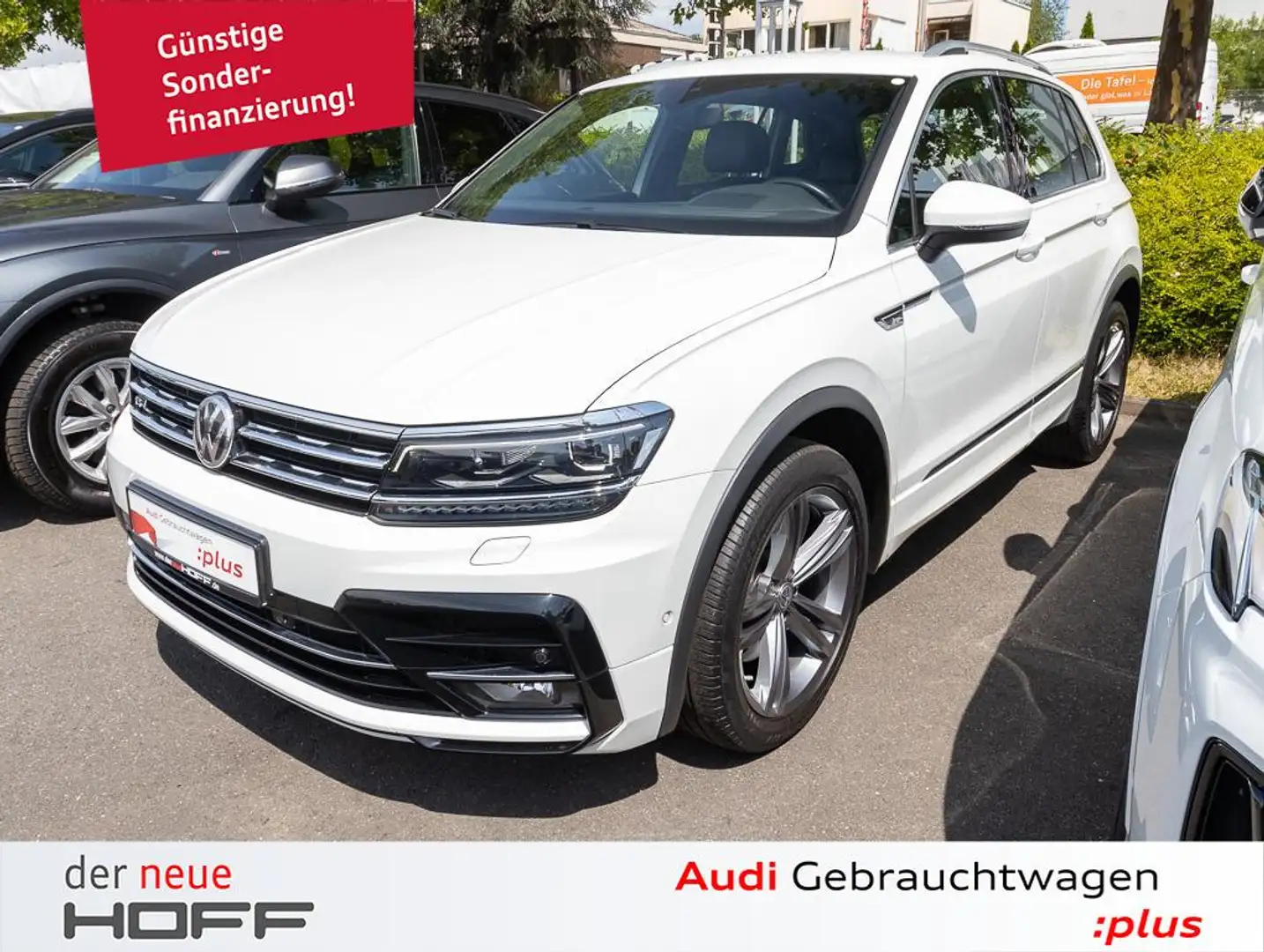 Volkswagen Tiguan 2.0 TSI BMT Highline 4Motion R-Line HeadUp AHK ACC Biały - 1