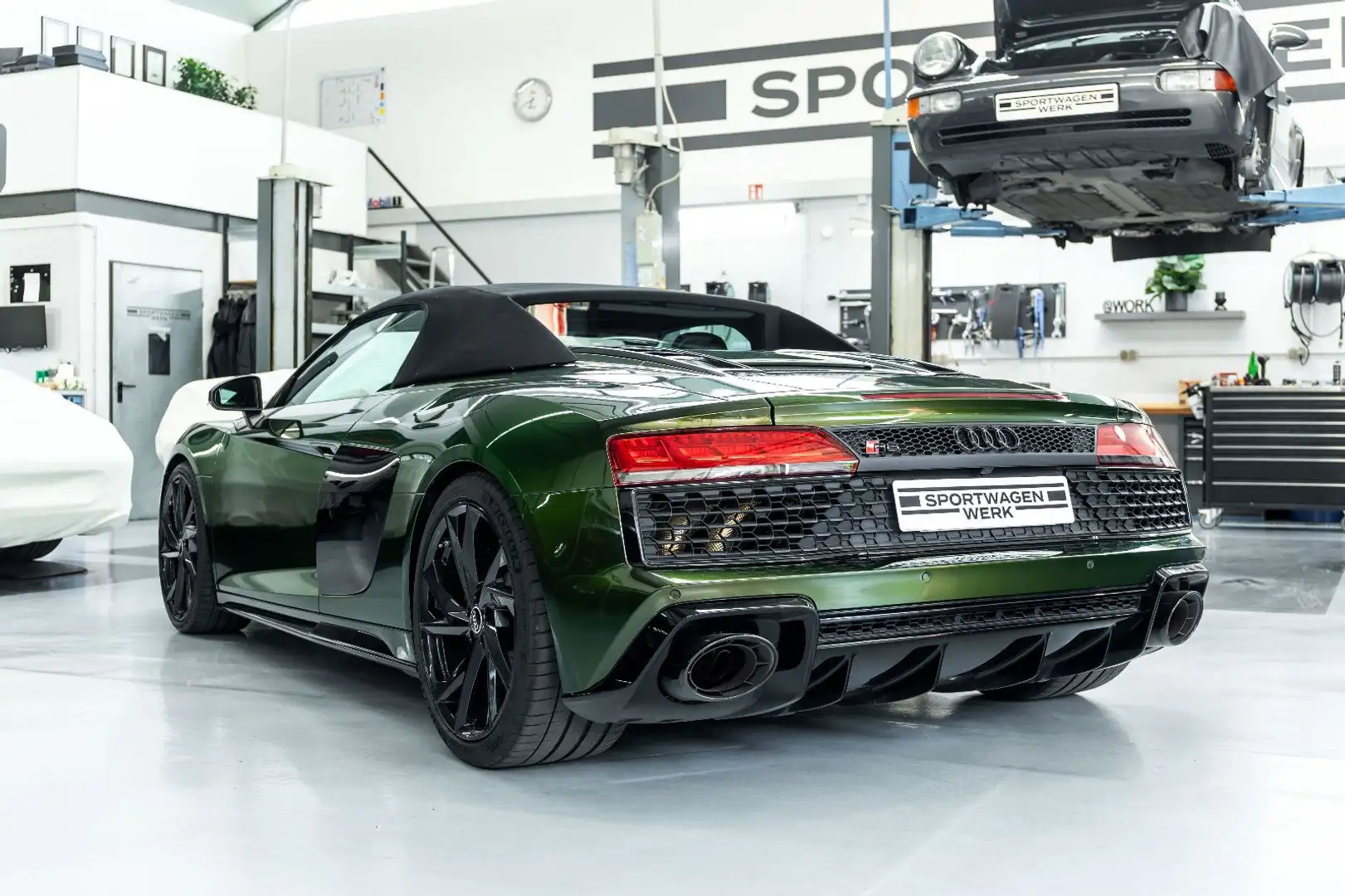 Audi R8 Spyder I Matrix I B&O I Carbon I 2. Hd I BRD Szürke - 2