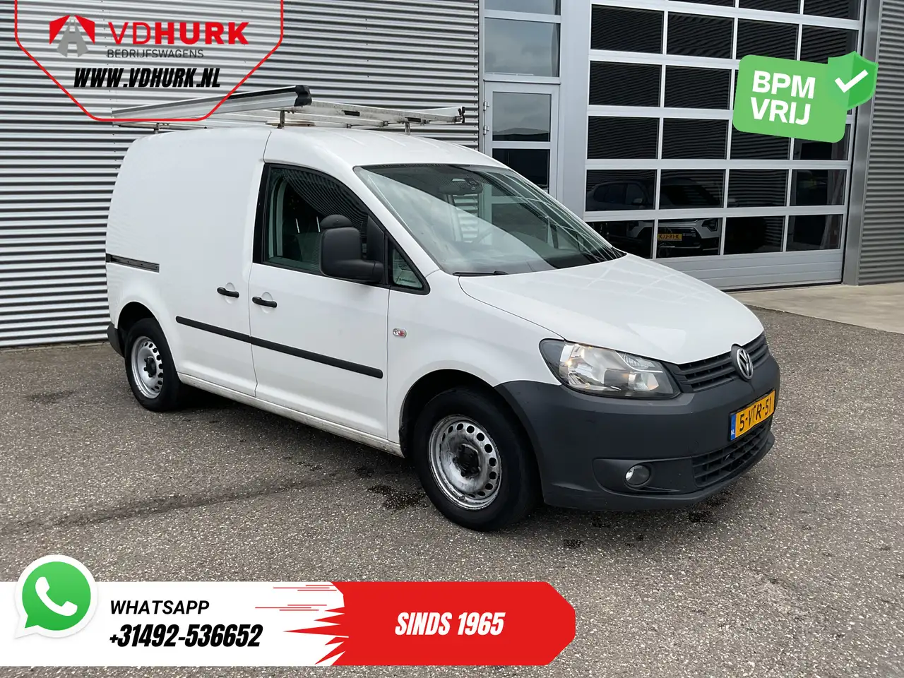 Volkswagen Caddy 2.0 BENZINE/CNG MARGE Airco/ Cruise/ Imperiaal/ Tr — photo 1 of 16