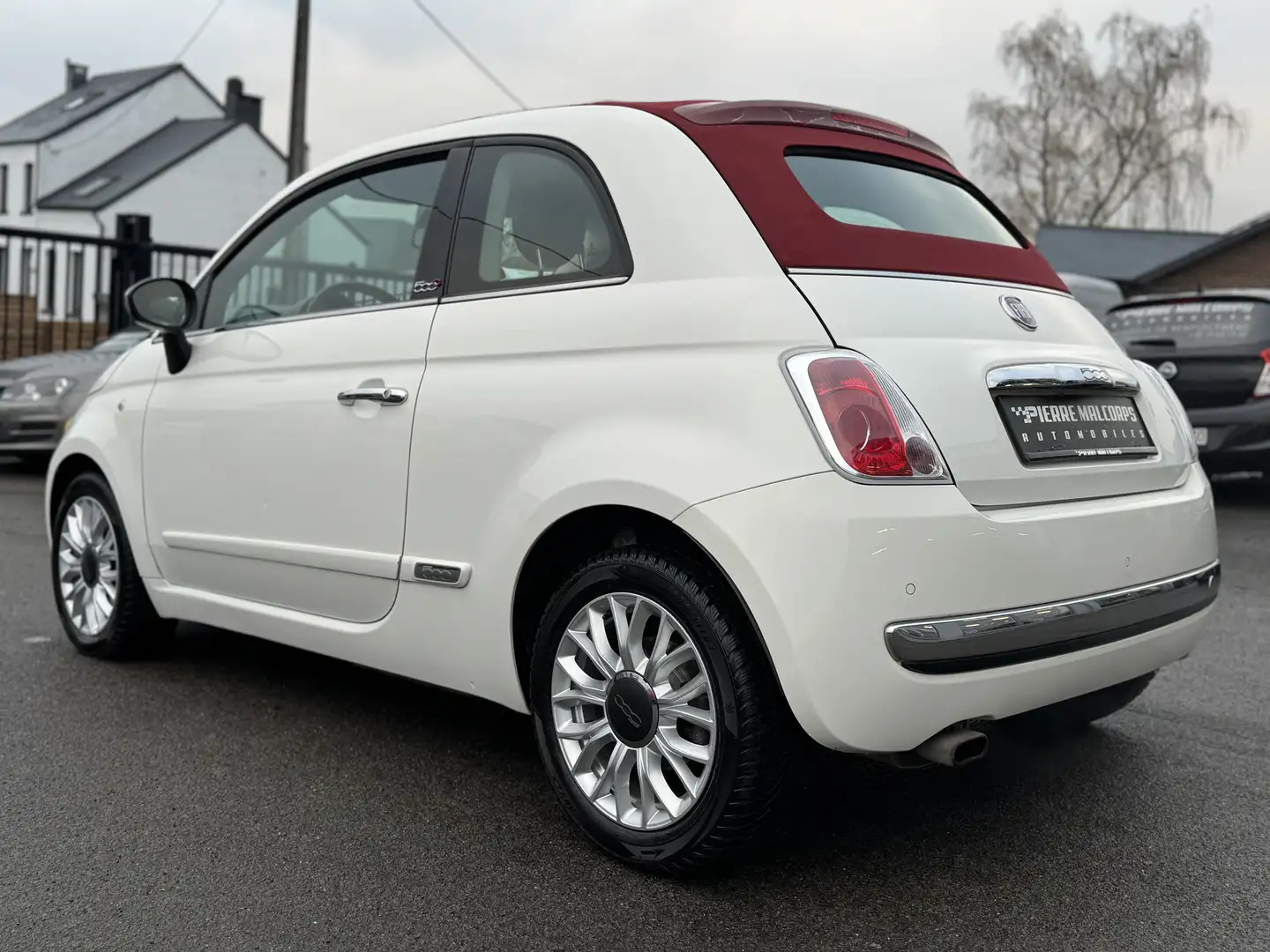 Fiat 500C 0.9 TwinAir Lounge / BLUETOOTH / AIRCO / RADIO CD Blanco - 2